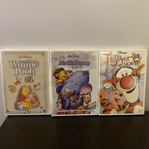 New ListingDisney Winnie the Pooh (3 DVD Lot) Tigger And Huffalump Movies