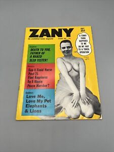 Zany Magazine October 1968 Volume 1 number 1 HTF