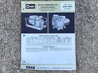 Onan Manual Catalog Electric Generating Sets CCK Series