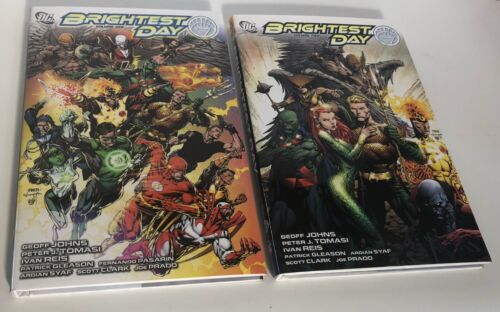 Brightest Day Volume 1 and 2 Hardcover - Geoff Johns, Peter J. Tomasi, Ivan Reis