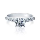 950 Platinum 0.90 Ct GIA / IGI Certified Lab Created Diamond Women Wedding Ring