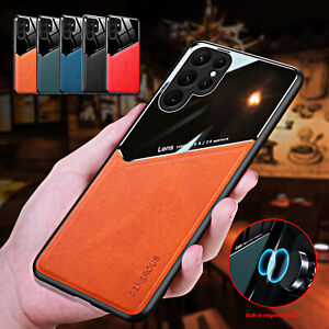 Magnetic Leather Slim Case For Samsung Galaxy A14 A34 A54 5G A72A71A51 A12A42A32