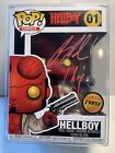 Hellboy SIGNED FUNKO Chase POP Ron Perlman JSA Coa AUTOGRAPH #01 Auto +Protector