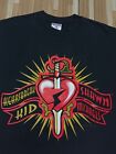 Vintage Shawn Michaels 1997 HBK Heart Break Kid WWF Wrestlng Rare T Shirt 90s XL
