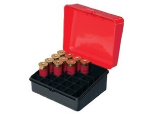 Plano 1216-01 Shotgun Shell 12 Gauge Red/Black Ammo Box