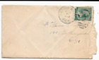 3 Battle Creek, Michigan Items - Banknote - Carrier Canc, Flag Cancel & Postcard