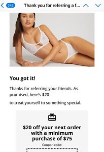 2X Negative underwear Coupon Code $20 Off two orders over $75 ($40 value)