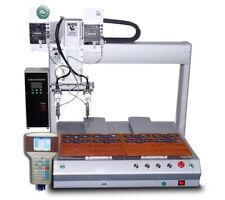 Automatic Circuit Board Welding Soldering Robot Machine Double Head & Station
