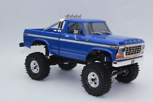 Traxxas TRX 97044-1 Blue TRX-4M Ford F 150 4x4 Lifted 1:18 Crawler RTR NEW