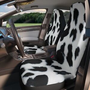 Cow Pattern 3D All Over Print Car Seat Covers Decoration