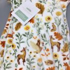 Rachel Ashwell Fall Leaf Throw Blanket Floral Fox Deer Hedgehog Mushroom Owl NEW