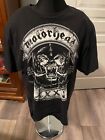 Motorhead XXV Rock Band Shirt XXL Faded Black 2015 Death-Skull Pre-Owned