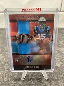 New Listing2023 Legacy Football: Jonathan Mingo Rookie Dual Patch Auto /100 - Panthers