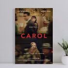Carol Movie Poster, Cate Blanchett Rooney Mara Film Poster, Wall Art Film Print,