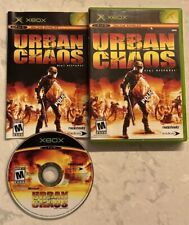 Urban Chaos: Riot Response Microsoft Xbox 2006 w/ Manual TESTED Eidos Rocksteady