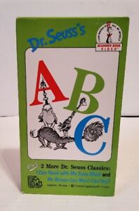 Dr. Seuss’s ABC VHS Video Tape, I Can Read + 2 More Classics Mr. Brown