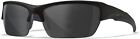 Wiley X Valor Sunglasses with Polarized Smoke Grey Lenses