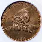 1857 P Small Cents Flying Eagle PCGS MS-63 CAC Flying Eagle
