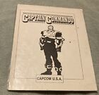 Original Vintage Capcom Captain Commando Arcade Game Instruction Manual