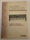 CASIO CZ-1000 OPERATION MANUAL 80s user synthesizer book VINTAGE SYNTH DEALER