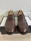 Officine Creative Brown Leather Penny Loafer Shoes  Sz 45 / US 12 Made In Italy