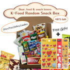 Korean Random Snack Box New Chips Pies Jellies Candies Food Include Kpop Gift