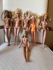 Lot Of 6 Barbie Dolls