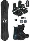 Symbolic Knotty Snowboard+Bindings+Boots Men Women Complete Package +burton dcal