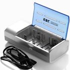 Universal Battery Charger For AA AAA C D 9V Ni-MH Ni-CD Rechargeable Batteries