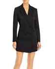 Lucy Paris Two Button Blazer Dress Black Size Large L NEW with tags