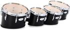 Pearl Finalist Marching Tenor Drums - 8/10/12/13 inch, Midnight Black