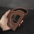 NEW BROWN IWB Soft Faux Leather Holster  - You'll Forget It's On! Choose Model