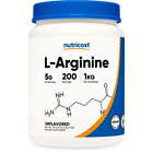 Nutricost L-Arginine Powder 1KG - 5g Per Serving Non-GMO Gluten Free Supplement