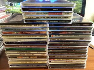 Bulk Lot of 40 Mixed CDs from all Genres - $15