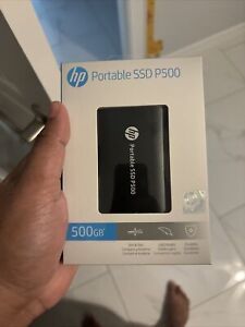 New HP P500 500GB Portable SSD