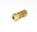 5/16-1/4 OD Compression Copper Tube Union Straight Joiner Fitting Air Gas Water