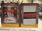 2023 Panini Origins Football Clayton Tune RC 3 Color Patch Booklet #04/25