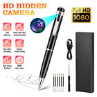 Pen Camera Hidden Cam 1080P Pocket Video Recorder Security Mini Body HD DVR
