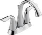 Delta Lahara Bathroom Faucet 2-handle Tract Pack Chrome - Certified Refurbished