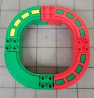 Lot of 4 Lego Duplo Mono Rail Track Set Red & Green Train Track
