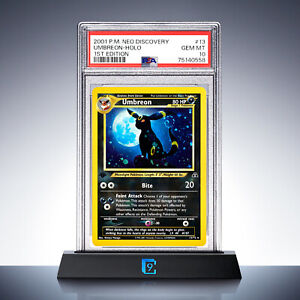 For Display - PSA 10 Umbreon Neo Discovery 1st Ed. Perfect Swirl 13/75 Pokemon