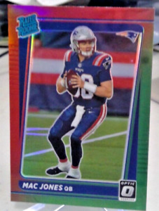 New Listing2021 Donruss Optic Preview Mac Jones Red Green Prizm Rated Rookie RC #P-255