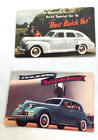 Two Buick Advertising Postcards 1939 & 1941 General Motors Pinellas Park Florida