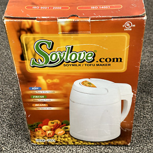 SoyLove IOM-701 Automatic Tofu Soymilk Soup Maker White RARE New in Box