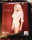 PAMELA ANDERSON A&E BIOGRAPHY 2004 PROMO POSTER 24in  X 16in