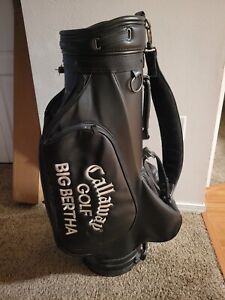Callaway BIG BERTHA Golf Staff Bag + Rain Cover (RARE Isaac Newton Promo)