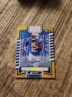 2023 Panini Absolute Derius Davis RC Gold Auto /10 Los Angeles Chargers