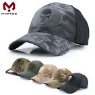 Tactical Skull Multicam Trucker Hat Snapback Baseball Mesh Cap Tactical Sun Caps