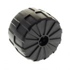 1x LEGO Hard Plastic Wheel Rim B-Ware Worn 71x47 Black Large 6989 2573