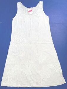 FRESH PRODUCE Small VAPOR Gray TIDES $59 Slub Cotton DRAPE Tank Dress NWT New S